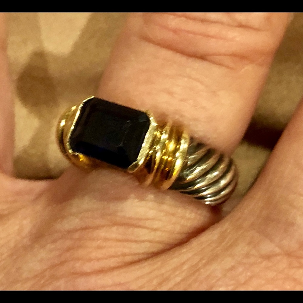 David Yurman amethyst ring